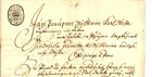 listina -rok 1687